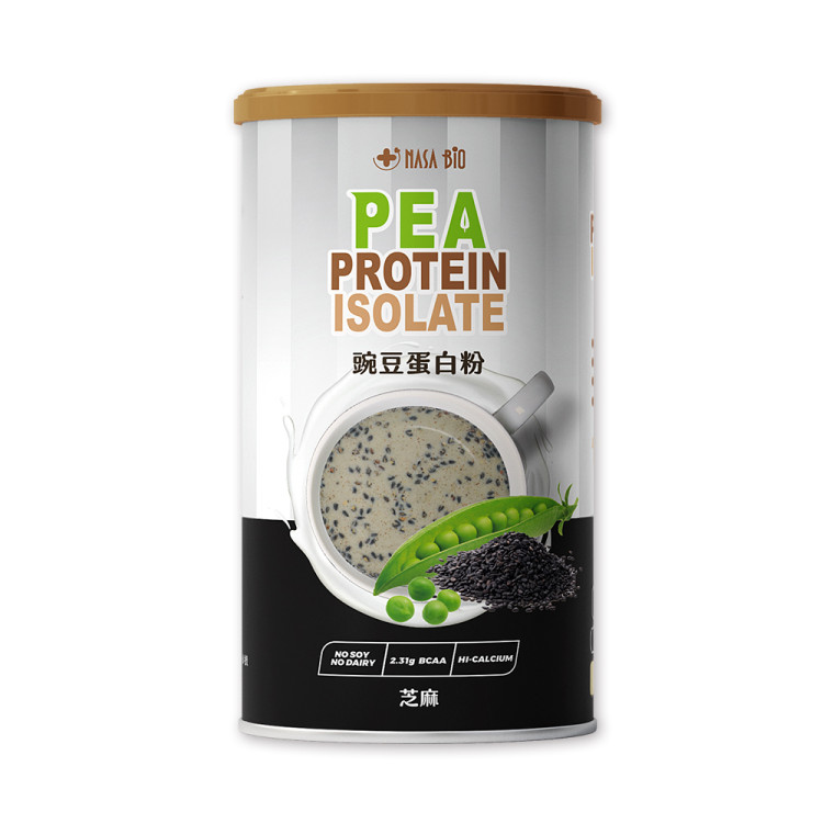 【NASA BIO】豌豆蛋白粉 芝麻 500g/罐