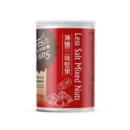薄鹽三味堅果 80g/罐