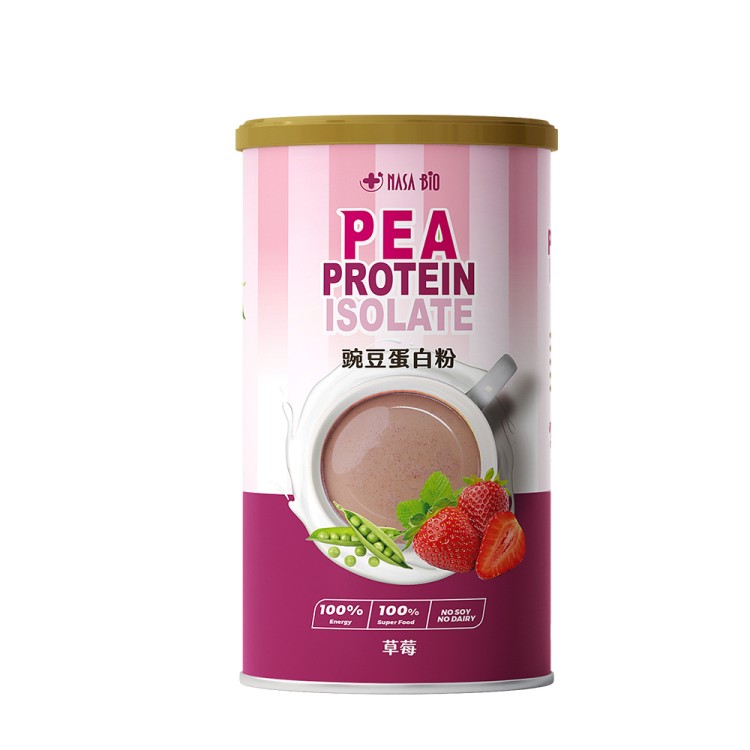【NASA BIO】期間限量 豌豆蛋白粉  草莓 500g/罐